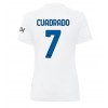 Inter Milan Juan Cuadrado #7 Bortatröja Dam 2023-24 Korta ärmar